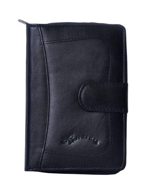 black leather wallet - 13058413 - Standard Image - 1