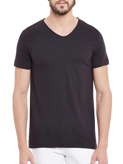 black single jersey tshirt - 13063492 - Standard Image - 1