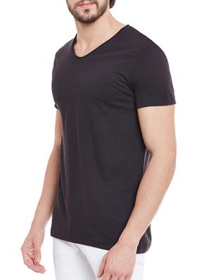 black single jersey tshirt - 13063492 - Standard Image - 2