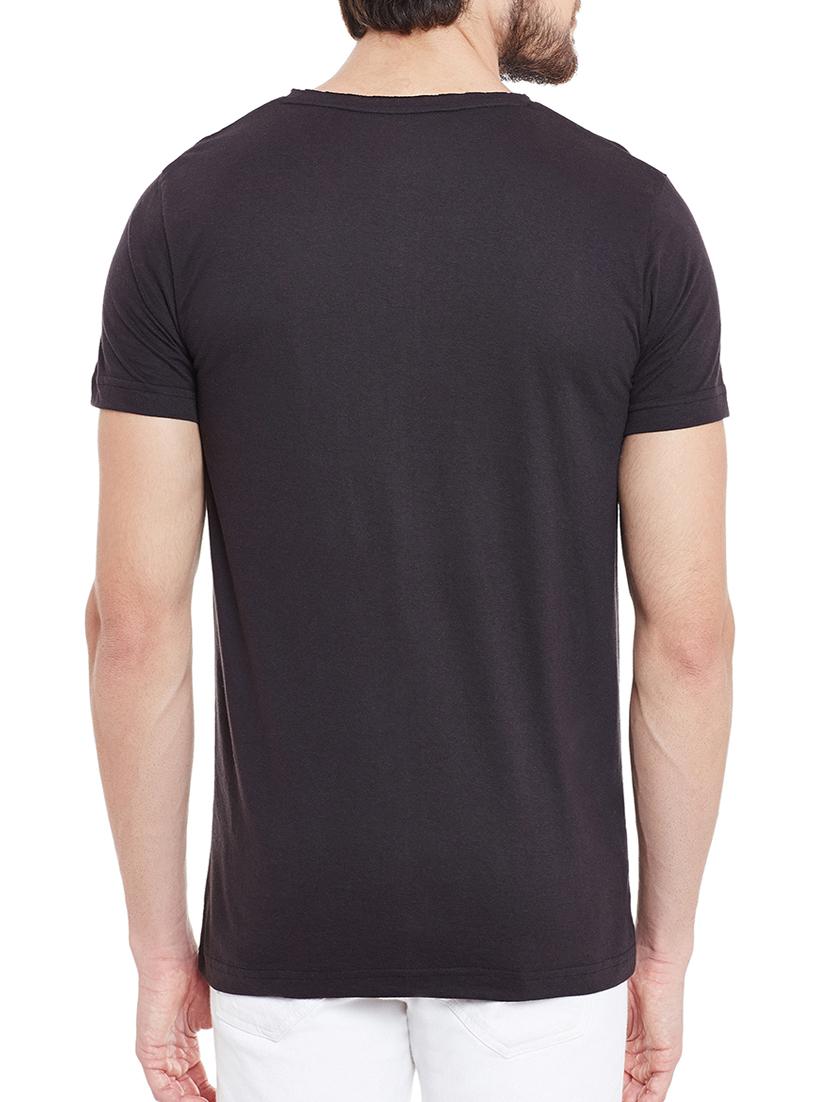 black single jersey tshirt - 13063492 - Zoom Image - 3