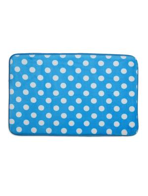 multicolored cotton polka dotted bath mat - 1306946 - Standard Image - 2