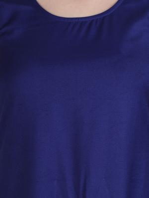 dark blue rayon dress - 13073516 - Standard Image - 4