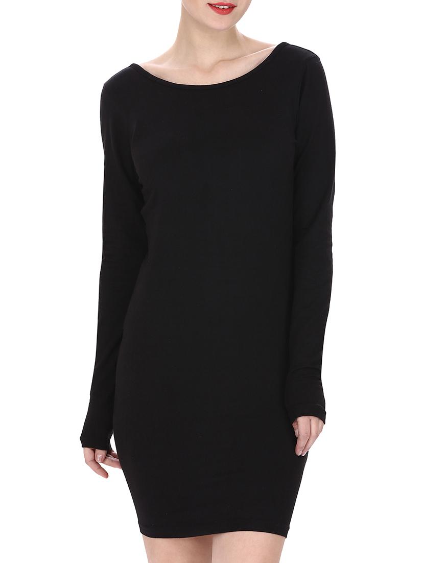 scoop back bodycon dress - 13086833 - Zoom Image - 1