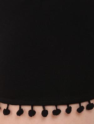 solid black short - 13087358 - Standard Image - 4