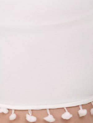solid white short - 13087360 - Standard Image - 4