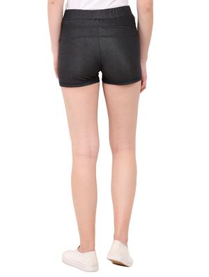 solid black short - 13087362 - Standard Image - 3