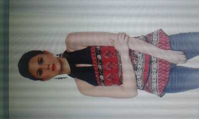 Zotw Casual Sleeveless Printed Top - 1308914 - Very Small Image - 1