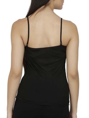 detachable strap solid camisole - 13108438 - Standard Image - 3
