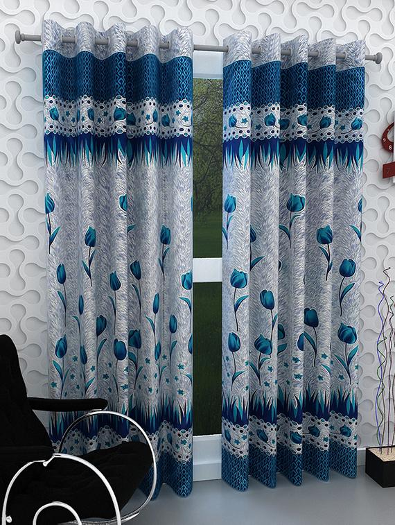Tanishka Fabs Curtains set of 4 - 13115006 - Zoom Image - 1