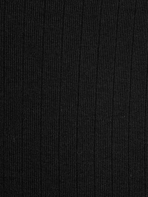 black cotton blend vest - 13120648 - Standard Image - 4