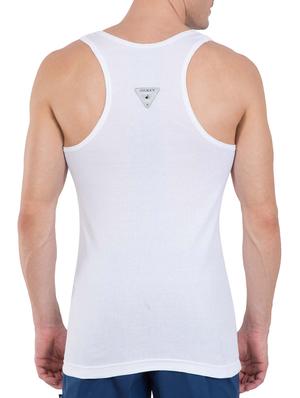 white cotton blend vest - 13120652 - Standard Image - 3