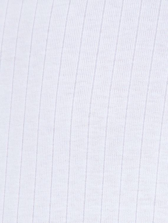 white cotton blend vest - 13120652 - Zoom Image - 4