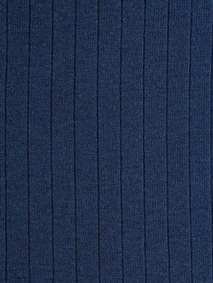 navy cotton blend vest - 13120660 - Standard Image - 4