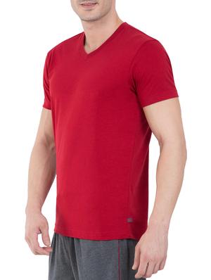 red cotton tshirt - 13120753 - Standard Image - 2
