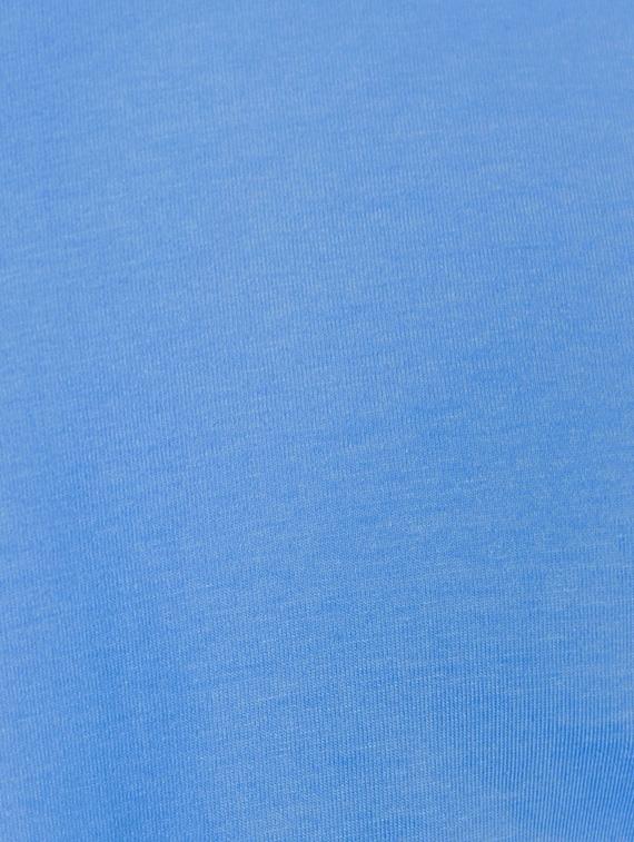 blue cotton tshirt - 13120770 - Zoom Image - 4