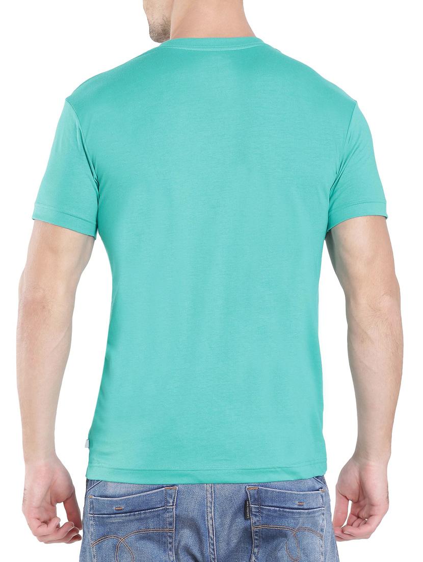 blue cotton tshirt - 13120795 - Zoom Image - 3