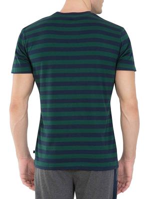 navy blue cotton t-shirt - 13120809 - Standard Image - 3