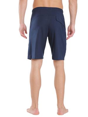 navy blue cotton shorts - 13121328 - Standard Image - 3