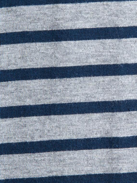 navy blue cotton t-shirt - 13121484 - Zoom Image - 4