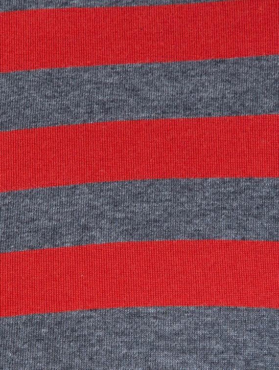 grey and red cotton t-shirt - 13121486 - Zoom Image - 4