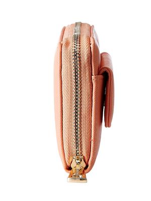 pink leatherette clutch - 13128530 - Standard Image - 4