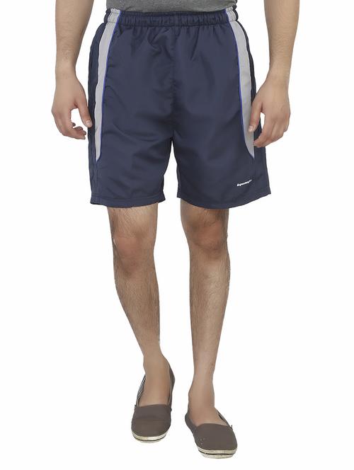 navy blue polyester short - 13128872 - Standard Image - 1