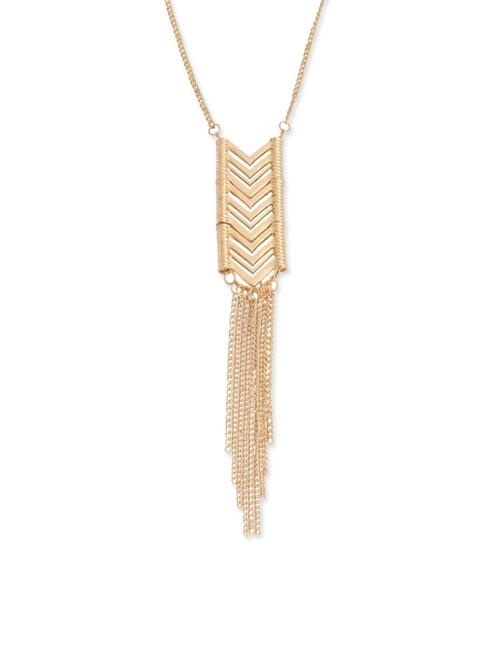 rose gold tone long necklace - 13133651 - Standard Image - 1
