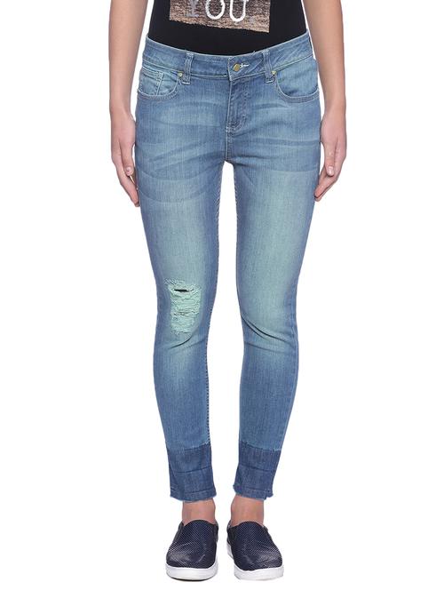 blue cotton jeans - 13138308 - Standard Image - 1