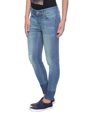 blue cotton jeans - 13138308 - Standard Image - 2