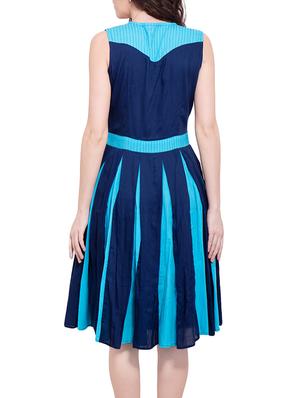 blue rayon dress - 13144554 - Standard Image - 3