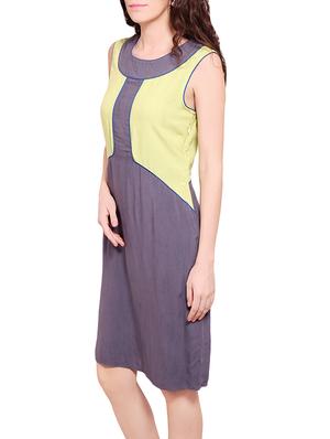grey rayon dress - 13144569 - Standard Image - 2