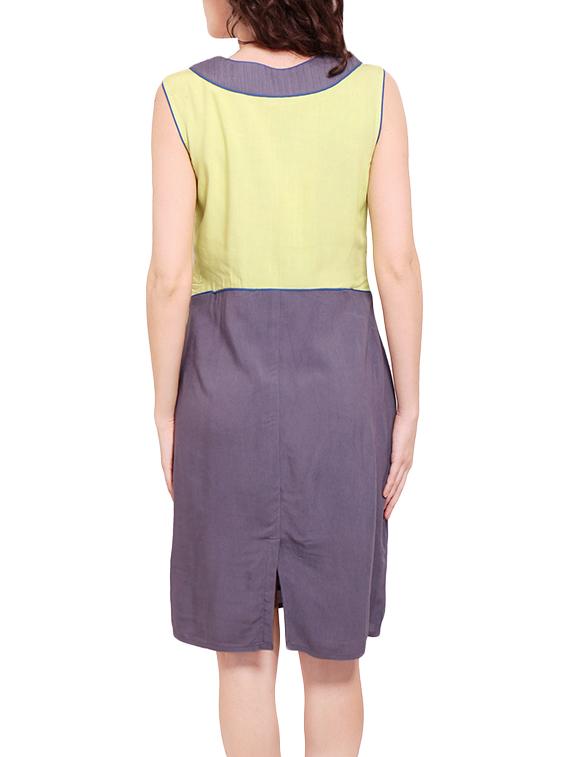 grey rayon dress - 13144569 - Zoom Image - 3