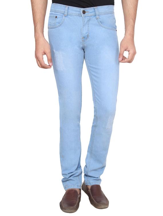 blue denim light washed jeans - 13151652 - Zoom Image - 1