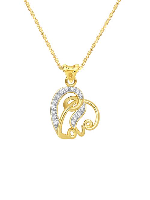 gold metal pendant - 13152563 - Standard Image - 1