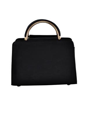black leatherette handbag - 13158907 - Standard Image - 2
