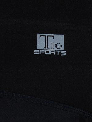 solid black polyester t-shirt - 13159040 - Standard Image - 4