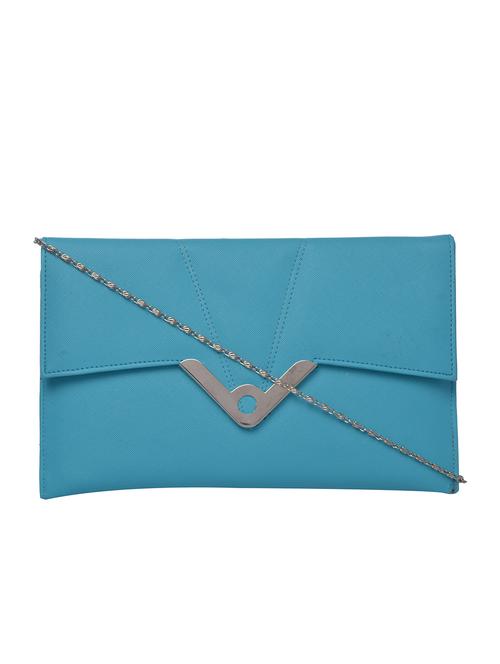 light blue solid regular sling bag - 13163544 -  Standard Image - 0