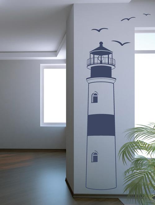 wall sticker (tower,wall covering area 8 x 24 inch) - 13165162 - Standard Image - 1