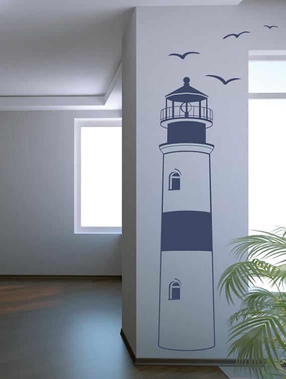 wall sticker (tower,wall covering area 8 x 24 inch) - 13165162 - Zoom Image - 1