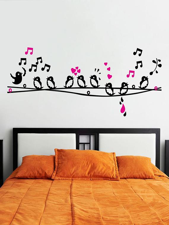 wall sticker (birds,wall covering area 35 x 22 inch) - 13165176 - Zoom Image - 1