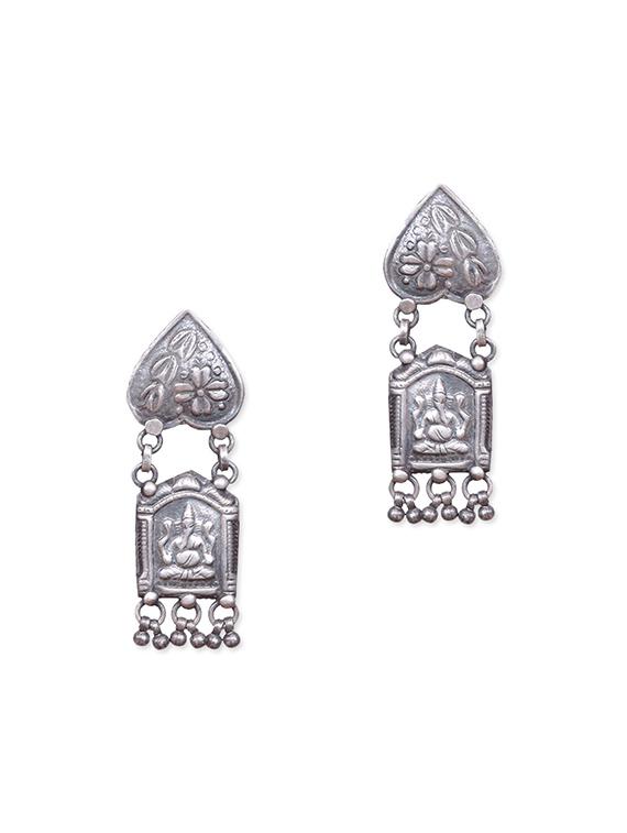 sterling silver beaded earrings - 1316964 - Zoom Image - 2
