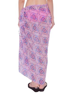 pink printed sarong - 13172123 - Standard Image - 3