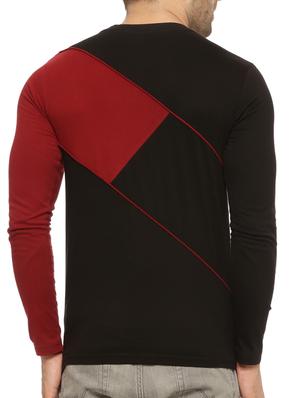 color block cotton t-shirt - 13177491 - Standard Image - 3