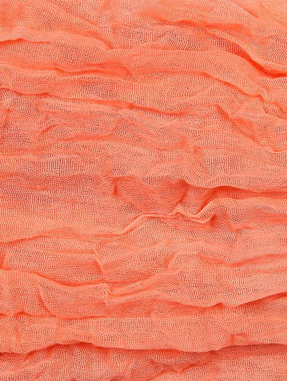 orange cotton scarf - 13194216 - Zoom Image - 2