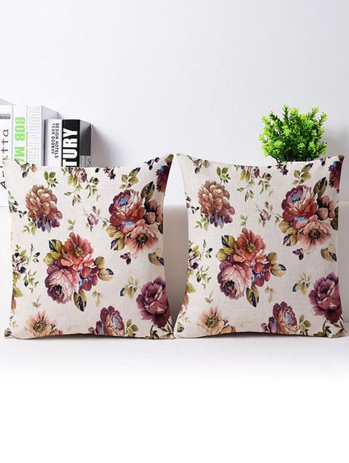 set of 2 vitange collection living room cushion cover - 13200546 - Standard Image - 1