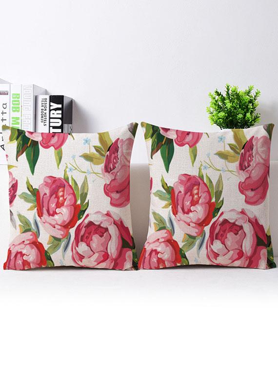 set of 2 vitange collection living room cushion cover - 13200553 - Zoom Image - 1