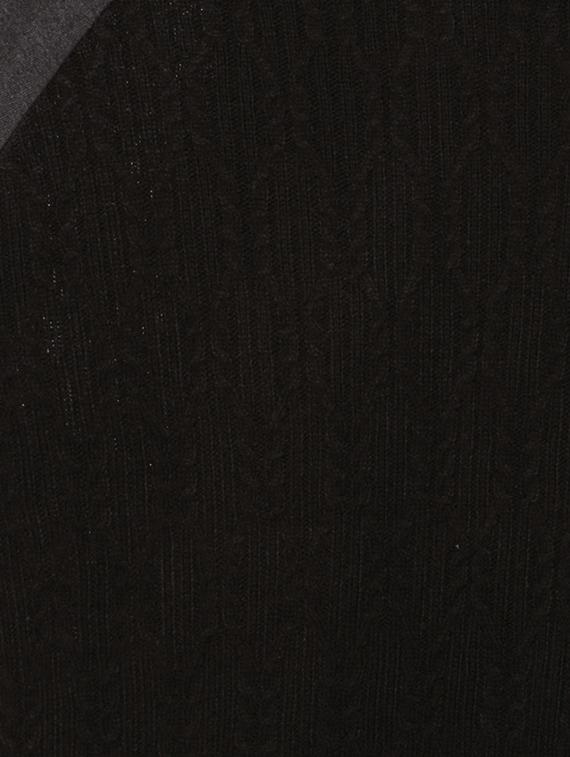black color block pullover - 13212566 - Zoom Image - 3
