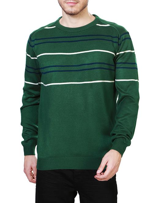 green striped pullover - 13212603 - Standard Image - 1