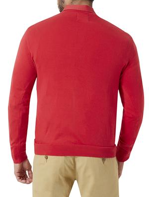 red cotton pullover - 13212690 - Standard Image - 2