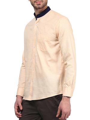orange cotton casual shirt - 13214999 - Standard Image - 2